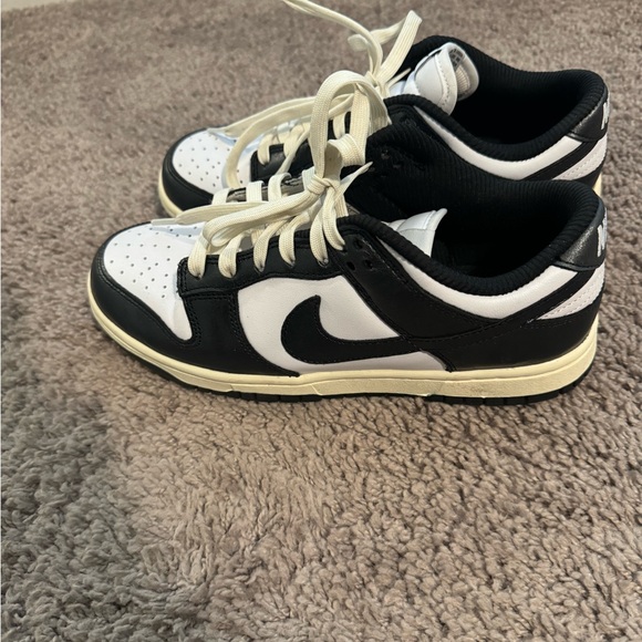 Nike Dunk Low Premium White Coconut Milk Black - size 7! Sold Out! - Picture 2 of 7